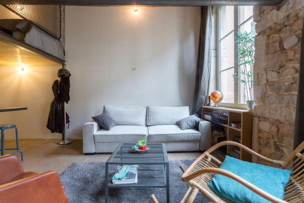 Duplex Le Vorace Lägenhet Lyon Exteriör bild