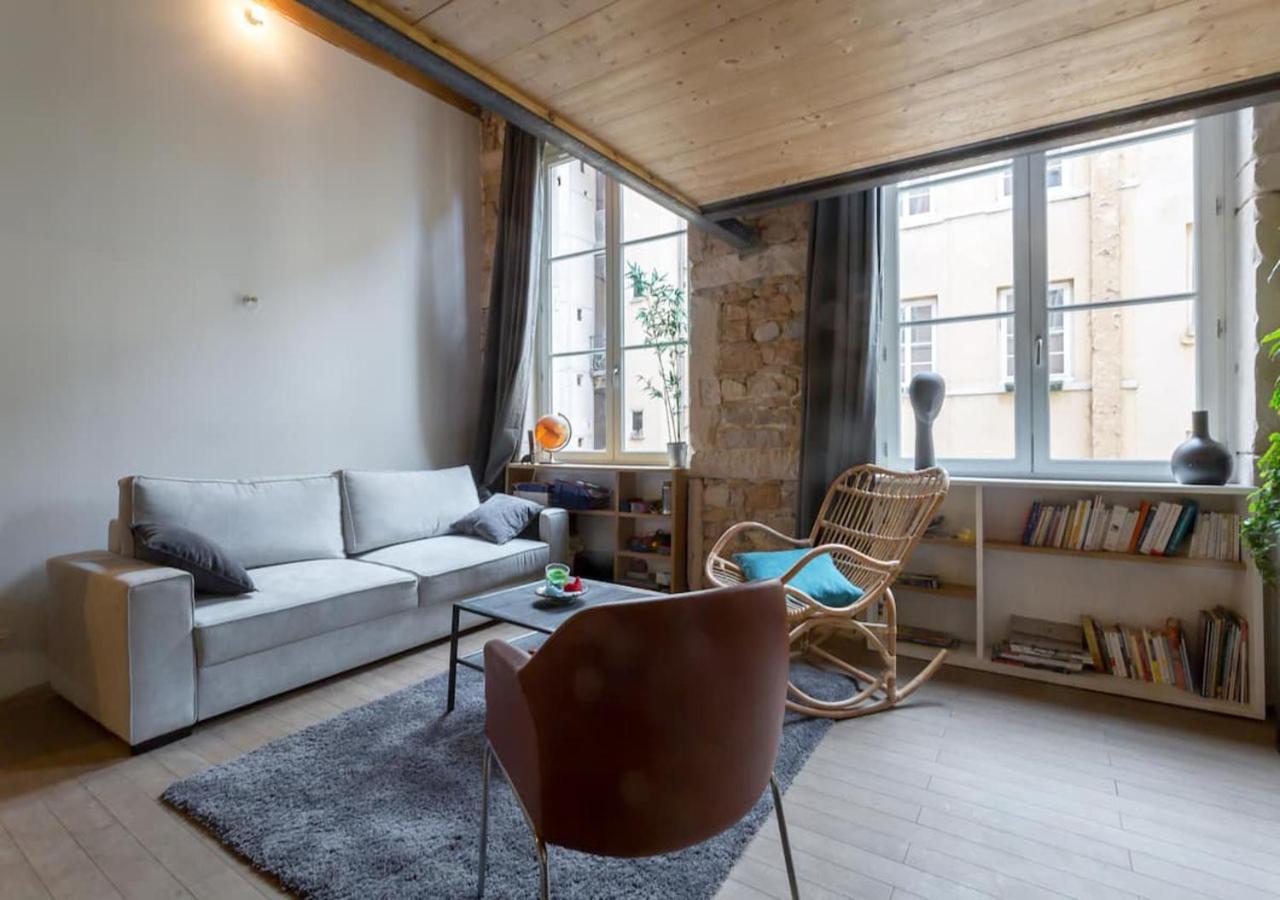 Duplex Le Vorace Lägenhet Lyon Exteriör bild
